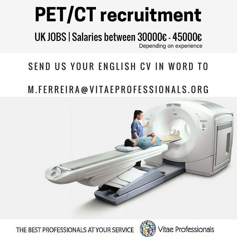 Reclutamiento para PET TAC de Vitae